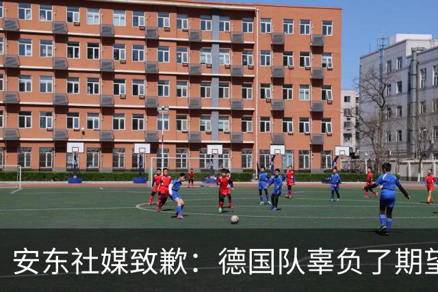安东社媒致歉：德国队辜负了期望 球迷们完全有理由失望和愤怒